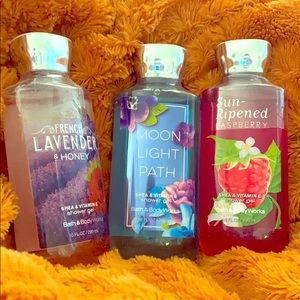 🍁NEW🍁 3 Bath and Body Works Shower Gel Package